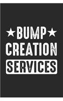 bump creation services: Cute Lined Journal, Diary Or Notebook for creation services 120 Story Paper Pages. 6 in x 9 in Cover