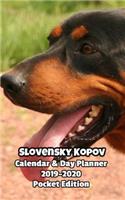 Slovensky Kopov Calendar & Day Planner 2019-2020 Pocket Edition