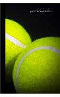 pure tennis notes