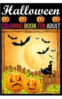 Halloween Coloring Book For Adult