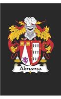 Almansa: Almansa Coat of Arms and Family Crest Notebook Journal (6 x 9 - 100 pages)