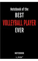 Notebook for Volleyball Players / Volleyball Player