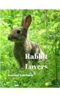 Rabbit Lovers Journal Notebook: A4 Size with 200 Pages for recording your special events or thoughts. Ideal Gift. Includes Index Pages, Password Tracking Columns, At a Glance Calen