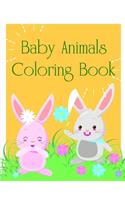 Baby Animals Coloring Book