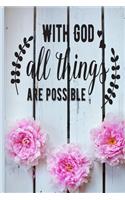 With God All Things Are Possible
