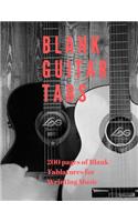 Blank Guitar Tabs