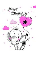 Happy Birthday: Large Print Discreet Internet Website Password Organizer, Birthday Gifts for Girls, Kids, Teens, Women, Wife, Girlfriend, Sister, Mom, Grandma, Seniors, Best Friend, Co-Worker, Book Size 8 1/2 X 11