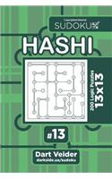 Sudoku Hashi - 200 Logic Puzzles 13x13 (Volume 13)