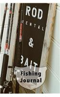 Fishing Journal: Compact Fushing Journal for All Your Fishing Notes and Records - Fishing Rods