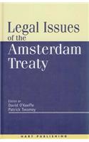 Legal Issues of the Amsterdam Treaty