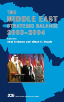 Middle East Strategic Balance, 2003-2004