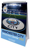 The Manchester City FC 2023 Desk Easel Calendar