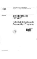 1993 Defense Budget: Potential Reductions to Ammunition Programs