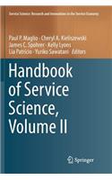 Handbook of Service Science, Volume II