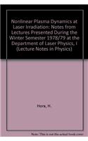 Nonlinear Plasma Dynamics at Laser Irradiation