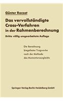 Das Vervollständigte Cross-Verfahren in Der Rahmenberechnung