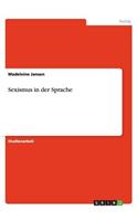 Sexismus in der Sprache