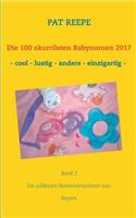 100 skurrilsten Babynamen 2017