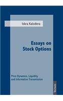 Essays on Stock Options