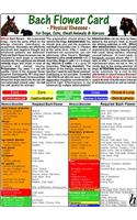 Bach Flower Card: Physical Illnesses for Dogs, Cats, Small Animals & Horses