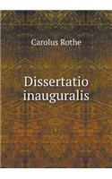 Dissertatio inauguralis