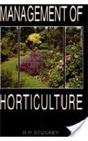 Management of Horticulture