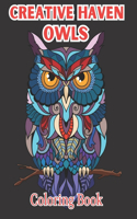 Creative Haven Owls Coloring book