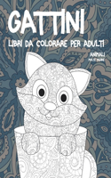 Libri da colorare per adulti - Molte pagine - Animali - Gattini