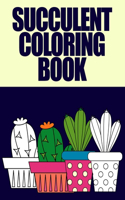 Succulent Coloring Book