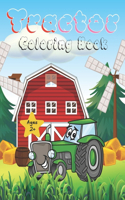 Tractor coloring book