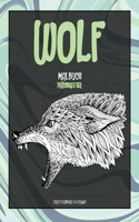 Malbuch - Stressabbau-Designs - Prächtiges Tier - Wolf