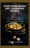 Everything Micro Diet Cookbook Recipes: Delicious and Nutrient-Packed Micro Diet Recipe