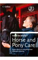 Horse and Pony Care