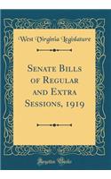 Senate Bills of Regular and Extra Sessions, 1919 (Classic Reprint)
