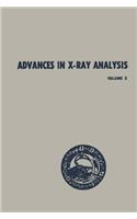 Advances in X-Ray Analysis