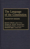 Language of the Constitution