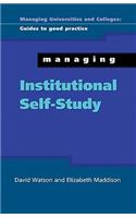 Managing Institutional Self Study