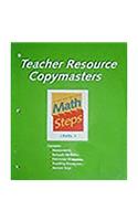 Math Steps: Teacher Resource Copymasters Grade 1(Math Steps)