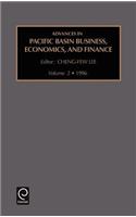 Advances in Pacific Basin Business, Economics and Finance