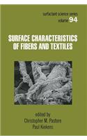 Surface Characteristics of Fibers and Textiles