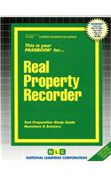 Real Property Recorder