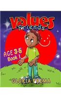 Values, Age 3-5, Book 1