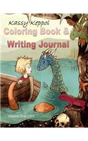 Kassy Keppol Coloring Book and Writing Journal