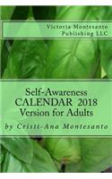 Self-Awareness Calendar 2018 Version for Adults