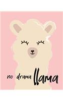 Academic Planner 2019-2020: No Drama Llama in Pretty Pink on A Weekly and Monthly Dated Student Academic Planner. Elementary, High School, Home school, College 8x10 Organizer C(3 2019 2020 Academic Planner)