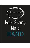 Thanks for Giving me a Hand