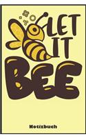 LET IT BEE Notizbuch
