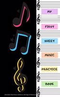 Kids Blank Sheet Music Notebook - 100 Pages Of Blank Manuscript Paper