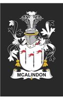 McAlindon: McAlindon Coat of Arms and Family Crest Notebook Journal (6 x 9 - 100 pages)