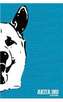 Akita Inu Dot Grid Journal: Versatile 120 Page 6x9 Inch Bulleted Notebook for Akita Lovers